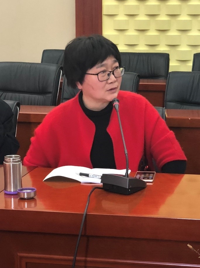督导委成员骆永菊教授发言